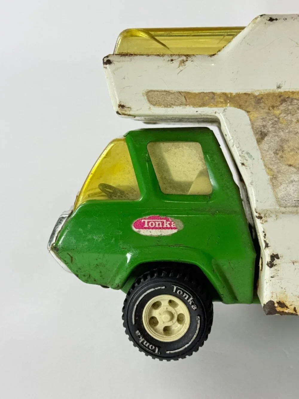 Vintage 1970's Tonka Truck RV 530 Green Camper Motorhome Pressed Steel As Ias